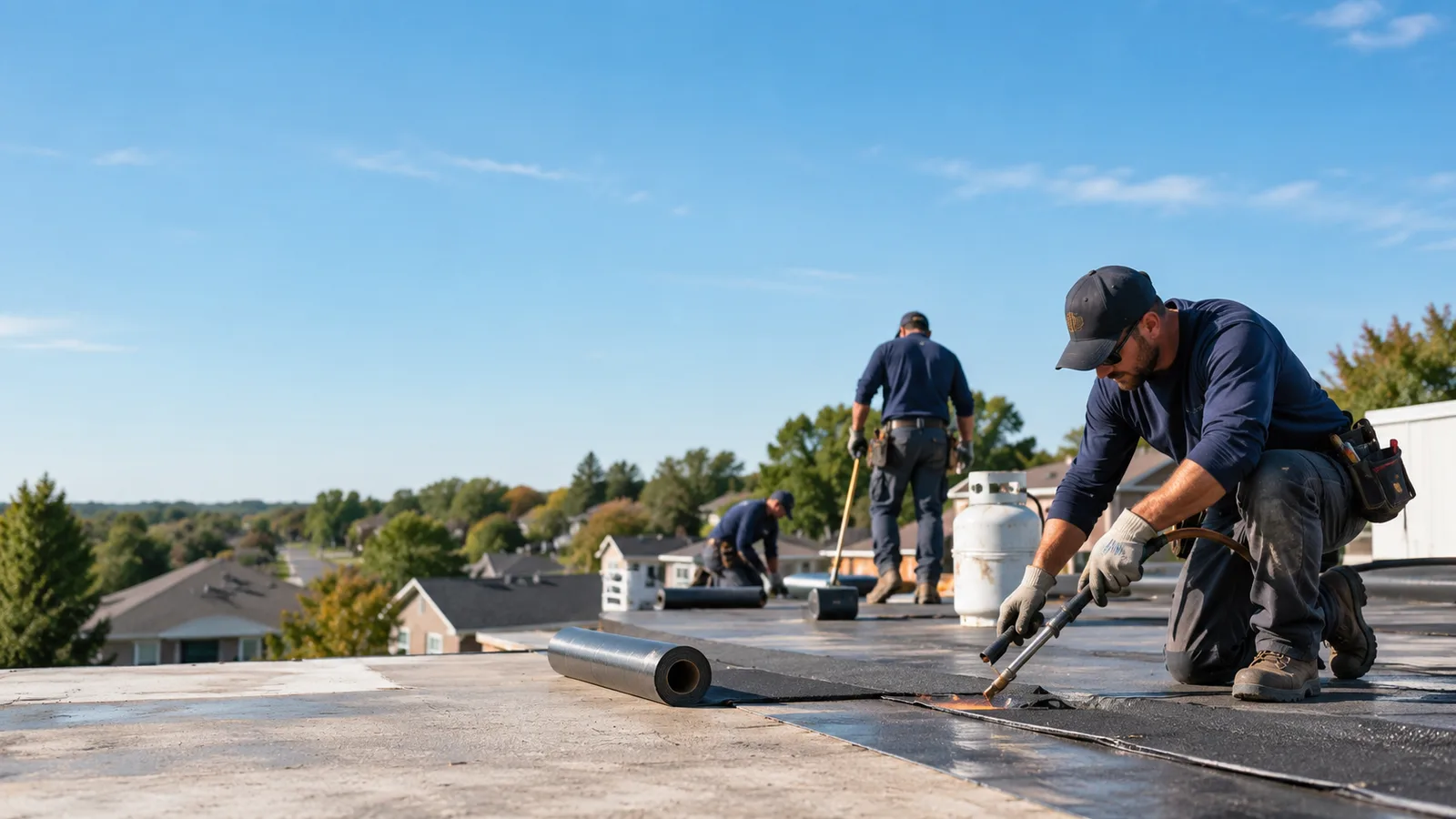 Flat Roof Leak Repair providers in Berry, KY